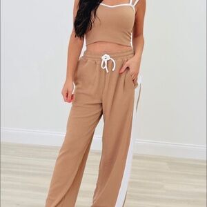 Striped & Stylish Tank Top (Pants Not Included)